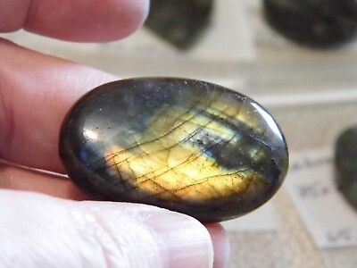 #ad 74.66ct 41x27x8mm Labradorite Natural Oval Cabochon for Jewelry Making $3.24