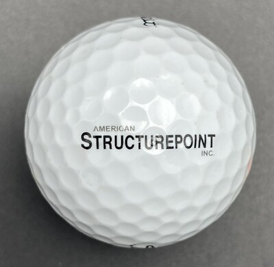 #ad American Structure Point Inc Logo Golf Ball 1 Titleist NXT Tour Pre Owned $5.95