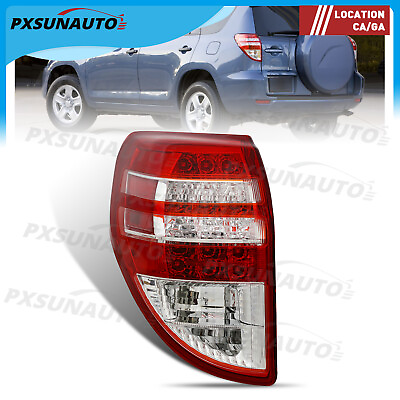 #ad Fit For 2009 2010 2011 2012 Toyota RAV4 Red Rear Tail Light Brake Lamp Left LH $39.99
