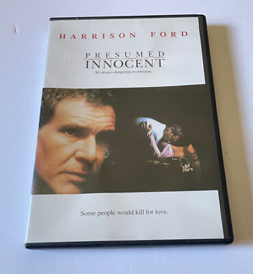 #ad Presumed Innocent 1990 DVD Harrison Ford Vin Diesel Raul Julia Mystery Thriller C $1.99