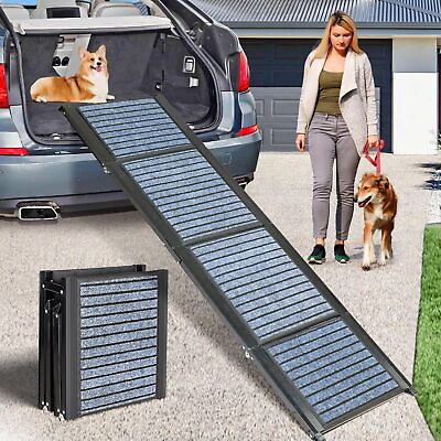 #ad Dog Car Ramp for Medium amp; Large Dogs Pet Stairs Ramp with Anti Slip 62quot;x 17... $112.30