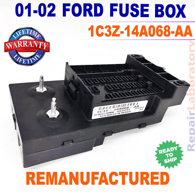 #ad ✅ReBuilt✅ 1C3Z 14A068 AA 2001 2002 Ford F250 F550 Fuse box $340.00