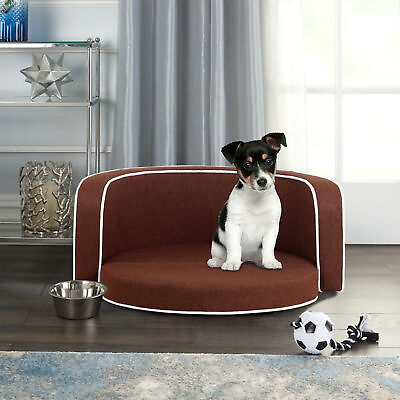 Brown Round Pet Sofa Dog sofa Dog bed Cat Bed Cat Sofa $191.70