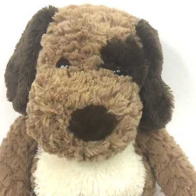 #ad MTY International 20quot; Plush Dog Brown w Cream Spots Puppy Lovey Stuffed Animal $19.99