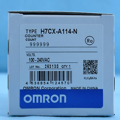#ad Brand NEW IN BOX Omron H7CX A114 N Fast Ship $265.00