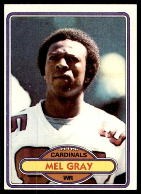 #ad 1980 Topps Mel Gray Football Cards #125 $2.00