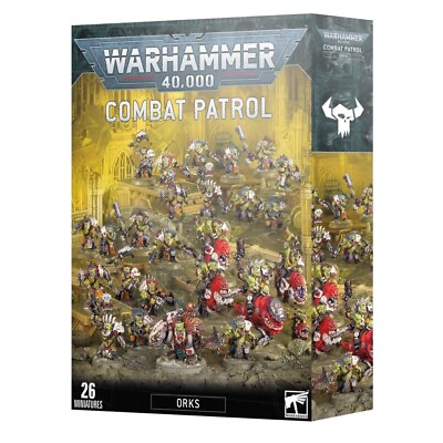 #ad Warhammer 40K: Combat Patrol Orks New $89.99