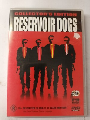 QUENTIN TARANTINO Dvd RESERVOIR DOGS Dvd Cult Classic Crime Dvd Pulp bf297 AU $9.15