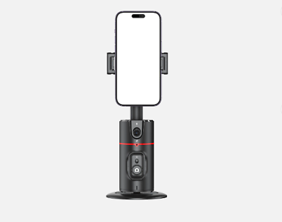 #ad AI Automatic Face Tracking Selfie Phone Holder 360 degree Rotating Tripod $29.70