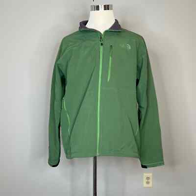 #ad The North Face Size XL Mens Green Full Zip Fleece Lined Athletic Jacket $80.00