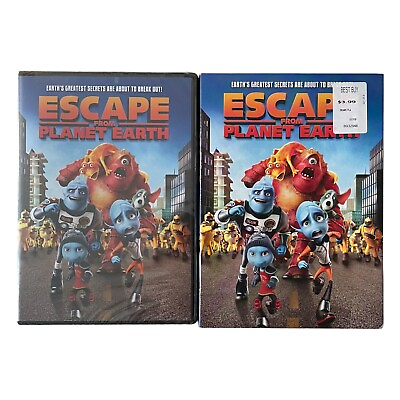 #ad Escape From Planet Earth DVD 2012 Brendan Fraser Sarah Jessica Parker $7.19