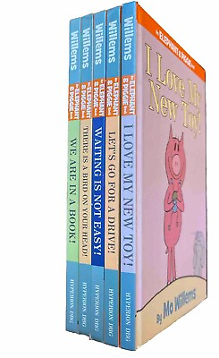 #ad Elephant amp; Piggie 5 Lot Books By Mo Willems 1st Ed.s 2008 2012 4 Very Good 1 $16.40