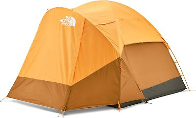#ad NEW The North Face Wawona 4 Person Tent Light Orange Free Shipping MSRP $400.00 $234.99