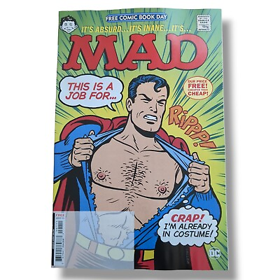 #ad #ad MAD MAGAZINE SPECIAL EDITION FCBD 2024 #1 AN IDIOT WITH A CRAYON REGULAR $2.50