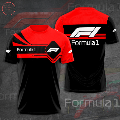 #ad Fanmade Formula 1 Racing F1 Racing Polyester 3D Printed T Shirt S 5XL $10.99