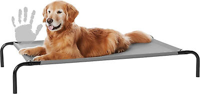 Large Orthopedic Elevated Dog Bed Large Dog Beds Dog Supplies Bedding $43.09