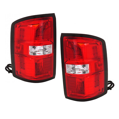 #ad For GMC Sierra 2017 Tail Light Driver and Passenger Side Pair CAPA $657.69