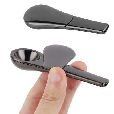 #ad #ad Portable Smoking Pipe Magnetic Metal Spoon Silver With Gift Box for Men Gift US $11.95