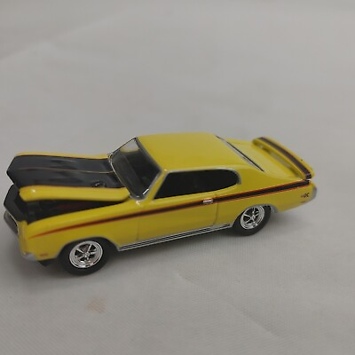 #ad 1:64 Johnny Lightning Lim Edition 1971 71 Buick GSX Muscle Car Yellow amp; Black $11.39