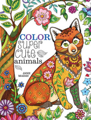 #ad Color Super Cute Animals Paperback By Maday Jane GOOD $3.98