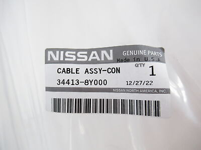 #ad Genuine OEM Nissan 34413 8Y000 Manual Trans Control Cable 04 06 Maxima amp; Altima $253.48
