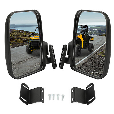 #ad For Polaris Ranger XP 900 2013 2019 Pair LHRH Side Rear View Mirror Set $32.00