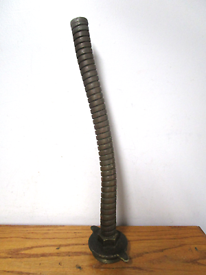 #ad Vintage Brass Flexible Nozzle 16 Inches Long Rare $100.00
