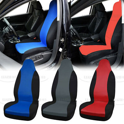 #ad 1X Front Seat Cover Bucket Seat Protector For Car Interior Accessories Universal $17.35