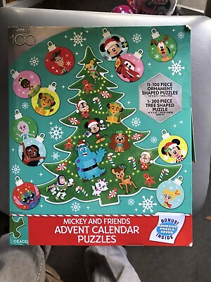 #ad DISNEY 100 SNAP amp; GO PRINCESS PLAY CAMERA Disney Puzzle And Advent Calendar $39.99