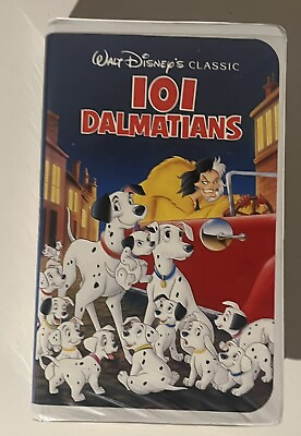 #ad 101 Dalmatians VHS 1992 Black Diamond $5.00