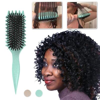 #ad #ad Curly Hair Brush Define Styling Brush Mesmerizing Wavy Curly Hair Brush $6.74
