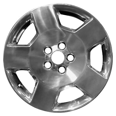 #ad 18x7 5 Spoke Used Aluminum Wheel Metallic Polished 560 05074 $313.89
