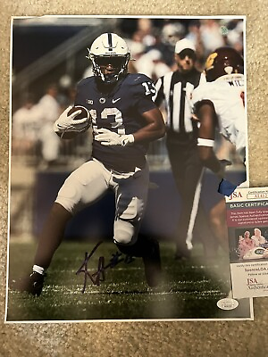 #ad Kaytron Allen Autographed 11x14 Photo Penn State Signed Jsa Coa $135.00