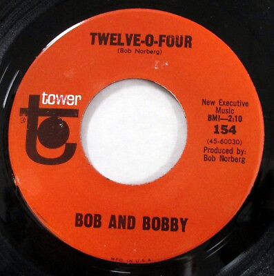 #ad BOB amp; BOBBY 45 Twelve O Four Baby What You Want MINT on Tower surf Mc 1431 $30.00