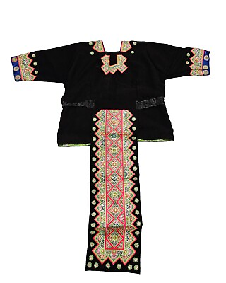 #ad Handmade Hmong Traditional Hmong Ceremonial Top And Lap Belt $50.00