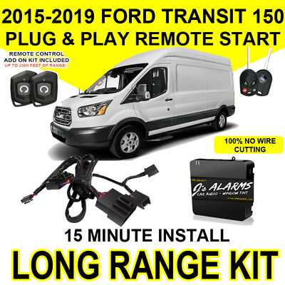 Remote Start Plug amp; Play DIY For 2015 2019 Ford Transit Full Size 250 350 FO1 1W $249.91