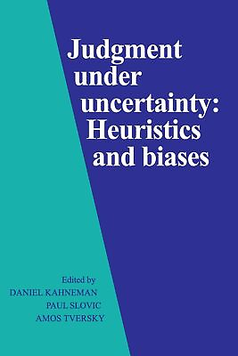 #ad Judgment Under Uncertainty: Heuristics and Biases $44.86