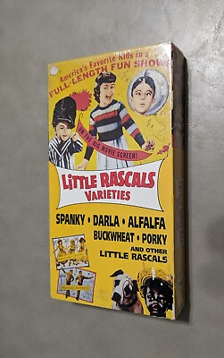 #ad Little Rascals Varieties VHS Factory Sealed Collection $9.87