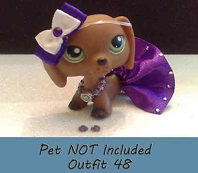 #ad Littlest Pet Shop Clothes amp; Accessories LPS outfit Lot pet not included #48 $9.95