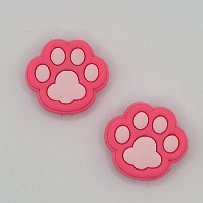#ad Animal Dog Cat Paw Print Shoe Charm for Crocs for Jibbitz 2 pieces $9.99