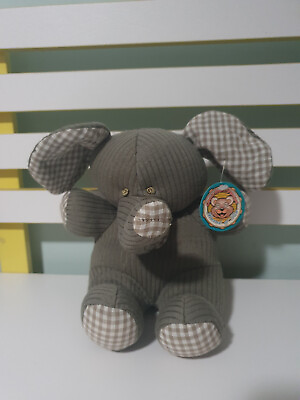 #ad Cuddletown Friends Chain Gang Baby Elephant Plush 19cm Soft Cuddly Teddy Toy AU $30.00