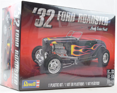 #ad Revell 1932 Ford Roadster Newly Tooled Parts 1 25 Plastic Model Car Kit 14524 $19.99