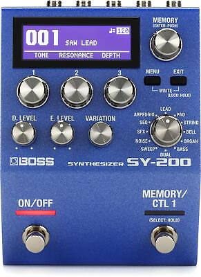 #ad Boss SY 200 Guitar Synthesizer Pedal $299.99