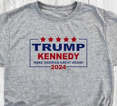 #ad Trump amp; Kennedy Make America Great Again Soft Unisex Shirts Fast Shipping $14.99