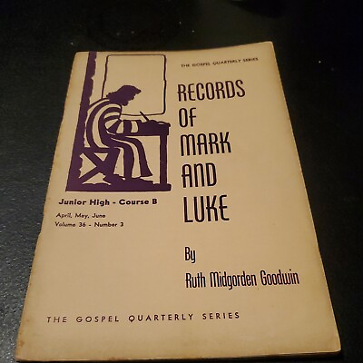 #ad The Gospel Quarterly Series: Records Of Mark and Luke paperback #12 $10.36