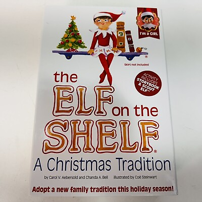 #ad The Elf on the Shelf: A Christmas Tradition Boy Dark Tone Includes Doll Book $29.98