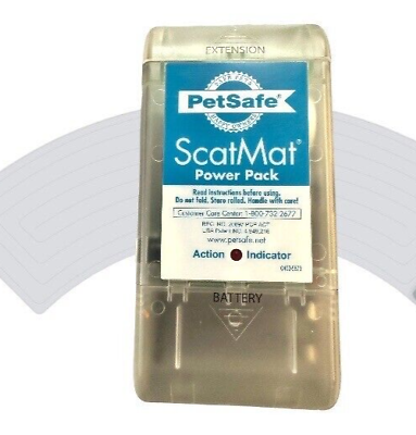 #ad PetSafe Scat Mat Genuine Power Pack amp; Curved Mat 50 quot; X 12quot; Safe amp; Easy To Use $21.49