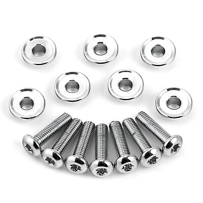 #ad Front Disk Brake Rotor Bolts Fits For Harley Touring Road Street Glide 2009 2023 $14.99