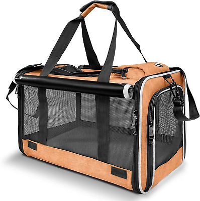 #ad Dog Carry Bag for Puppy Pet Soft Shell Portable Kennel Crate for 0 15 Lbs Foldab $44.87