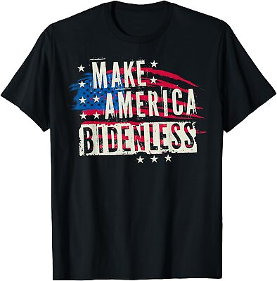 #ad Make America Bidenless T Shirt $12.99